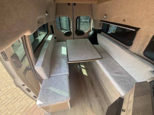 Ford transit van conversion professionally converted pop-top roof air conditioning cruise control 2 berths awning thule towbar apk until 30-09-2027 photo: 14