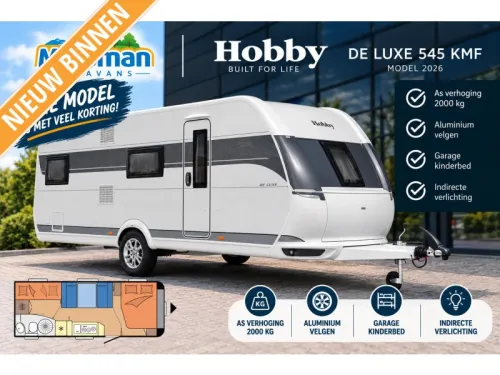 Hobby De Luxe 545 KMF Neu | Aktionsmodell 2026 Foto: 0