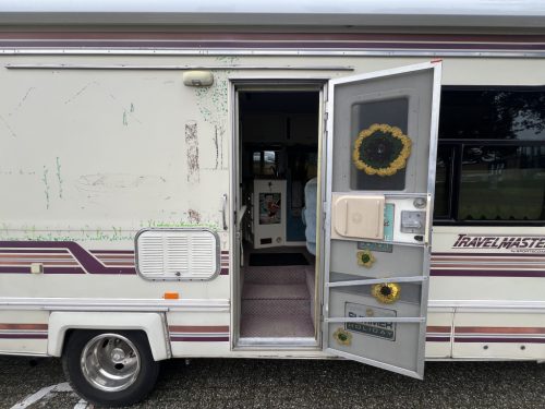 Ford Travelmaster V8 AMERIKAAN FRANSBED+ALKOOF+RONDZIT AIRCO foto: 5