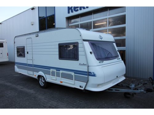 Hobby Excellent 495 UB Mover, Thule awning, Battery photo: 1