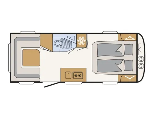 Dethleffs Nomad 530 DR FRENCH BED-MOVER-AWNING  photo: 11