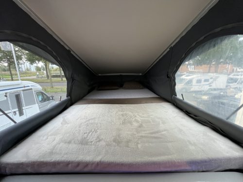 Hymer Free S600 AUTOMATIC TRANSVERSE BED + POP-TOP ROOF BICYCLE RACK photo: 3