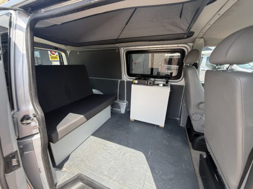 Volkswagen transporter van conversion TDI 131 hp original NL car NAP logical air conditioning cruise control pop-top roof 2 berths towbar photo: 15