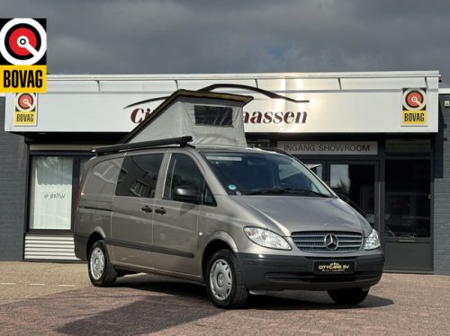 Mercedes-Benz 639 VITO 111 CDI buscamper euro 5 automaat hefdak climate ctr cruise ctr luifel trekhaak toilet