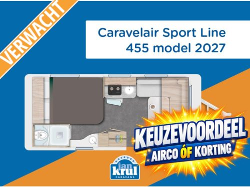 Caravelair Sport Line 455 TEMPORARY FAIR PROMOTION