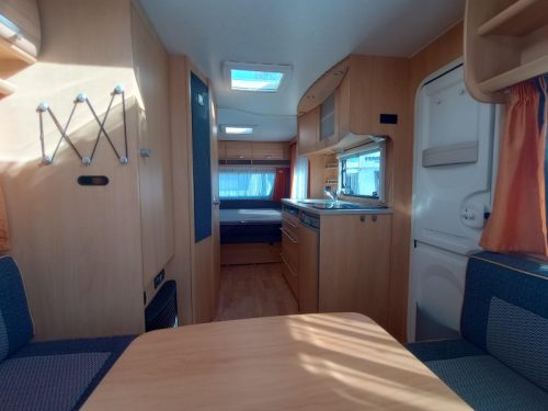 Dethleffs Wohnwagen 540 DBM Vorzelt Foto: 3