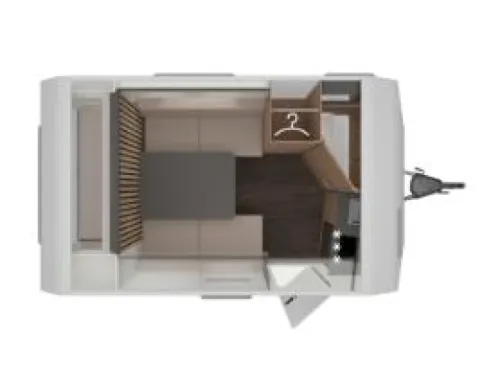 Knaus Yaseo 340 PX cama abatible / compacta foto: 14