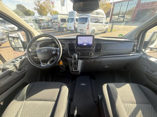 Ford Nugget Westfalia 185 hp automatic Euro 6 Van conversion Pop-top roof Auxiliary heating 4 Berths Apple CarPlay Climate control Camera Towing hitch L kitchen photo: 9