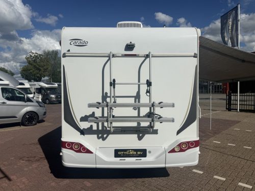 Hymer carado T 447 automatique lits jumeaux auvent climatisation de toit panneau solaire antenne parabolique &eacute;lectrique TV cam&eacute;ra porte-v&eacute;los grand garage r&eacute;frig&eacute;rateur XXL photo: 6
