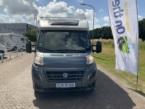 Knaus Van Ti 600 2.3 130 HP Semi-integrated, Transverse bed, Half-dinette, Swivel seats, etc. Year of manufacture 2013 Motorhome centre on the road Marum photo: 3