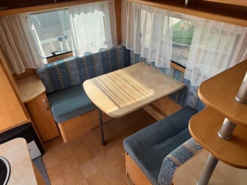 Caravelair Ambiance Style 420 mover awning bike rack photo: 12