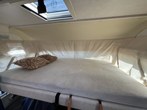 Hymer B574 FRANSBED + RONDZIT MOTORAIRCO 2X ACCU MAXFANN foto: 2