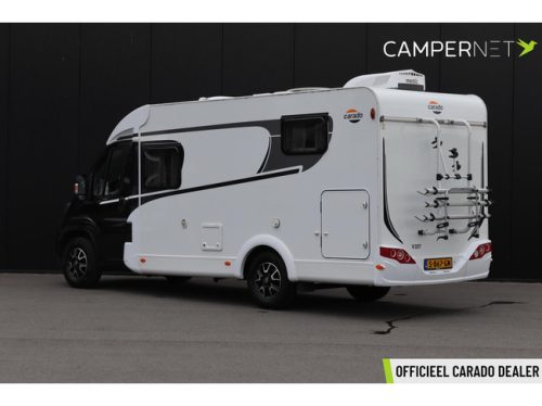 Carado V337 140hp | Roof air conditioning | Single beds | Lithium | Awning | Compact Model | Bike rack | Multimedia system | LED TV | Awning | photo: 1