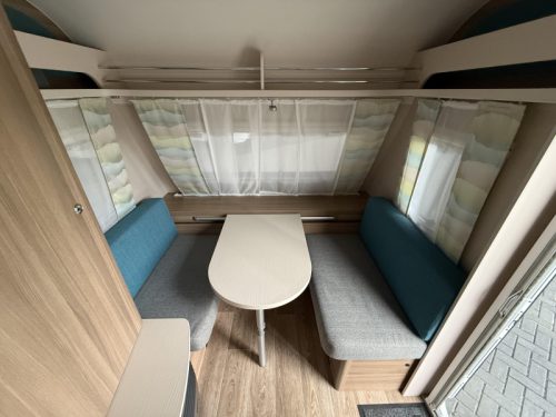 Dethleffs C'Joy 460 LE single beds and mover photo: 3