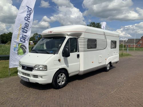 LMC Fiat Ducato 2.8 JTD 128 HP, AUTOMATIC Semi-integrated, Engine air conditioning, 2 Single beds (Low), Alko chassis etc. Year 2003 Camper centrum on the road Marum
