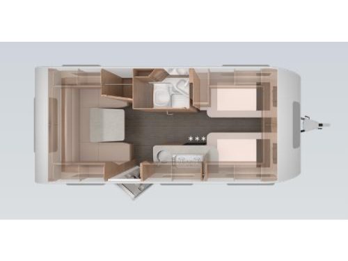 Knaus Sudwind Black Selection 500 EU SINGLE BED FLOOR HEATING photo: 11