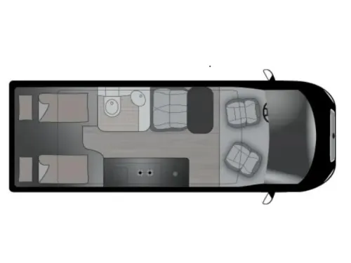 Crosscamp Full 640 - Single beds  photo: 22