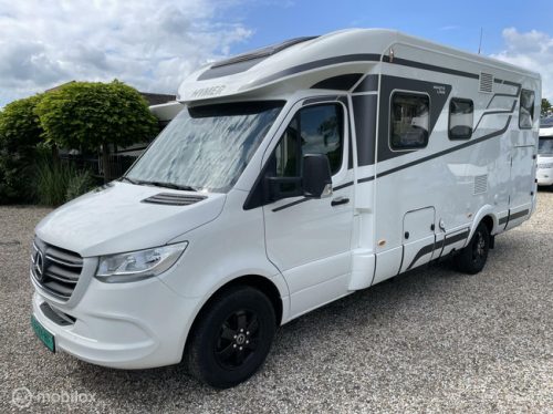 Hymer B-MCT 600 White-Line Mercedes 170-HP Automatic Single beds, Many extras and low mileage, 1st Owner photo: 8