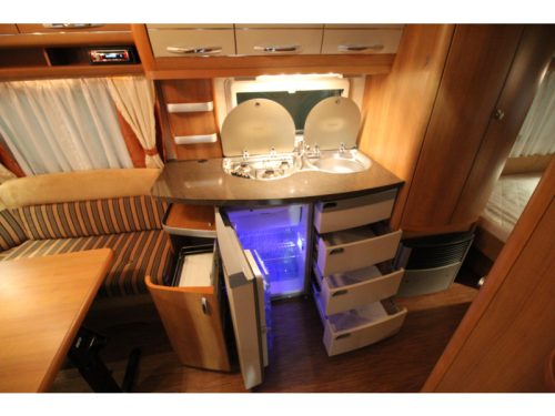 Hobby Excellent 540 UL Mover, Air conditioning, Awning, photo: 13