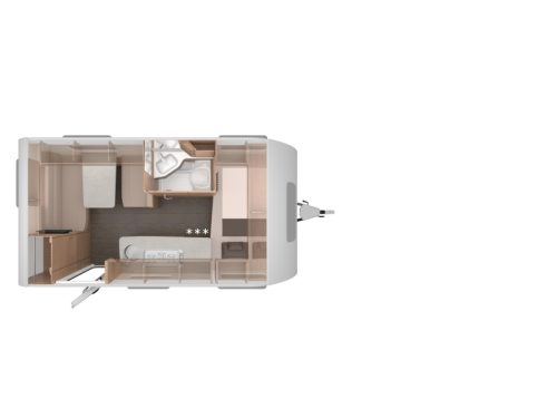 Knaus Sudwind 420 QD Querbett / Sitzgruppe in Zugformation Foto: 13