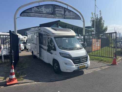 Hymer T 704 SL single beds levelling system photo: 1