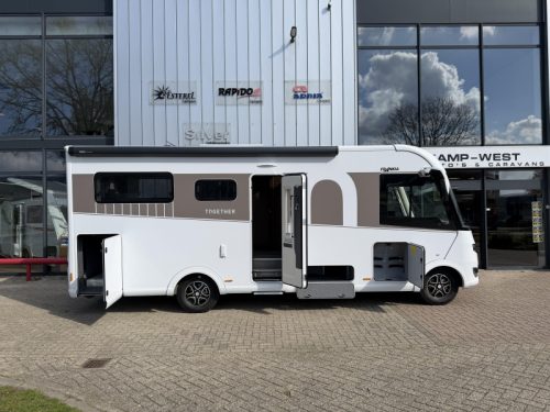 Frankia F-Line 740 PLUS U-shaped dinette Single beds Air conditioning photo: 11