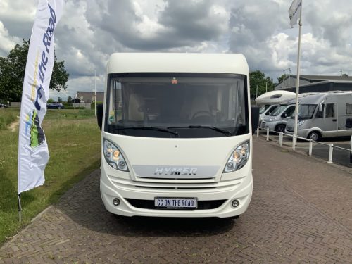 Hymer Exsis-I 674 EX 2.3 MultiJet 160 HP, A-class, Motor-airco, 2 Single beds, Pop-top roof bed, Garage, Towing hitch, etc, etc. Camper centrum on the road photo: 4