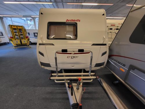 Dethleffs C'Go 475 FR mover, bicycle carrier, awning photo: 3