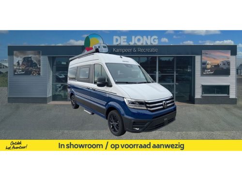 Eriba Car 600 Candy White - Ocean Blue VW