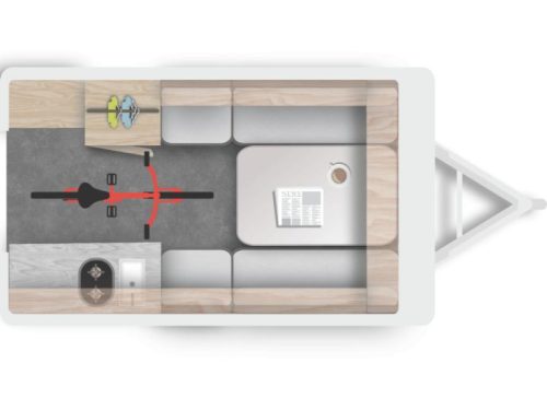 Caravelair Pop Top Mini Freestyle 320 light compact electric photo: 17