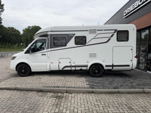 Hymer B600 MC WhiteLine Automaat Enkele Bedden Luifel Grote Garage Foto: 8