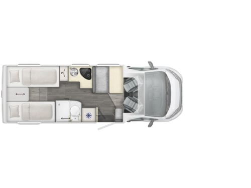 LMC Tourer 660 G single beds 2027 auto. photo: 16