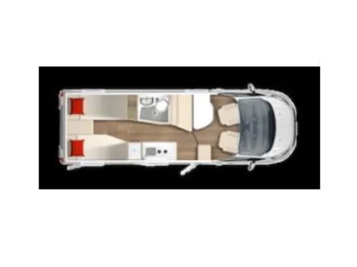 B&uuml;rstner Lineo 690 G - 155hp - Narrow camper photo: 22