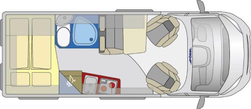 P&ouml;ssl 2Win Plus, Transverse bed 163 hp photo: 22