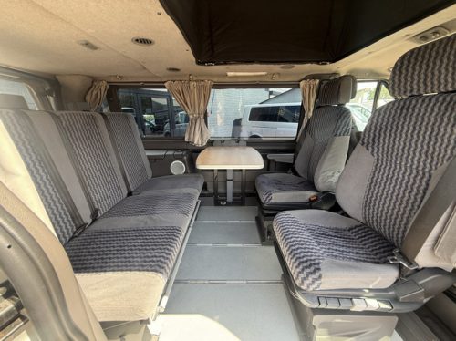 Ford TRANSIT-EUROLINE/NUGGET van conversion 7 seats in very neat condition air conditioning sofa bed pop-top roof towbar apk until 30-04-27 photo: 10