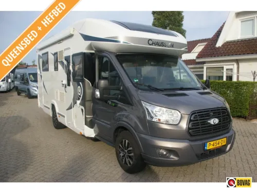 Chausson Flash 718 XLB Queensbett, Hubdach, Klimaanlage.