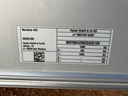 ERIBA /HYMER NOVALINE 442 Foto: 10
