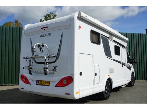 Knaus Van Ti 650 MEG 165pk Platinum + 2x enkele bedden/ 2x Airco/ camera/ Schitterend/ Fietsendrager/ Garantie! foto: 5