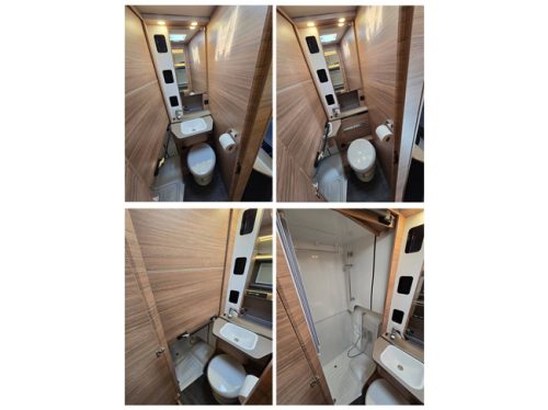 Weinsberg X-CURSION 500 MQ EDITION PEPPER 150 HP AUTOMATIC ONLY 12,142 KM!! APPLE CAR PLAY ANDROID AUTO ADAPTIVE CC TV + SATELLITE SEAT HEATING SWIVEL SEATS photo: 17