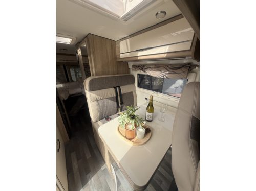 Karmann dexter 625 automatic 150 hp camper van length beds air conditioning leather awning tow bar alloy wheels 16 inch remis pleated photo: 23