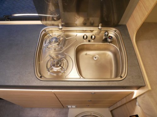 P&ouml;ssl Trenta 540, 5.40 meter camper van, Transverse bed!! photo: 12