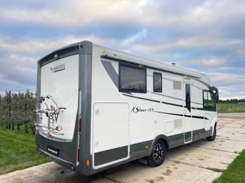 Mobilvetta K-SILVER I-59 Euro 6 Queensbed + Pop-top roof, Air conditioning, TV, Bike rack photo: 8