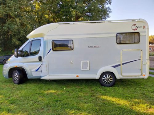 TEC Rotec 612 TI mit Anh&auml;ngerkupplung und Solar Foto: 9