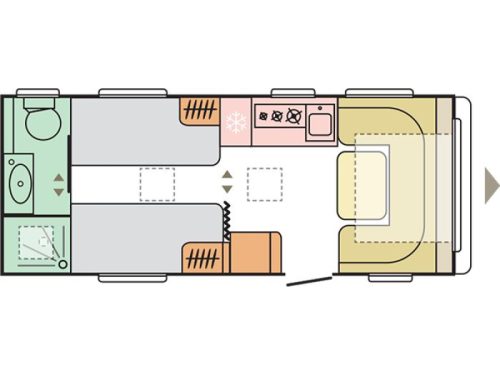 Adria Adora 572 UT Alde heating  photo: 16